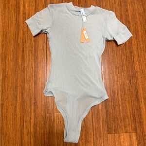 Skims Light Blue bodysuit